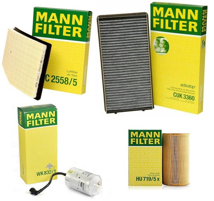 Porsche Filter Service Kit 99757121901 - MANN-FILTER 1645246KIT